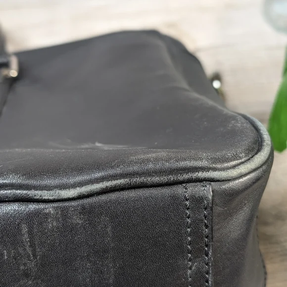 Coach Black Leather Men's Bag - Picture 15 of 15